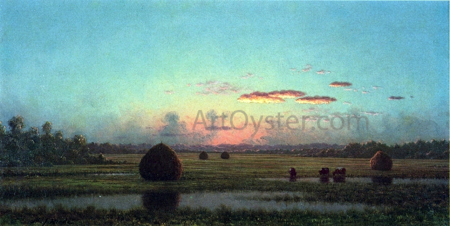  Martin Johnson Heade Peace at Sunset - Hand Painted Oil Painting