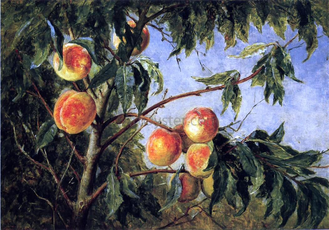  Thomas Worthington Whittredge Peaches - Hand Painted Oil Painting