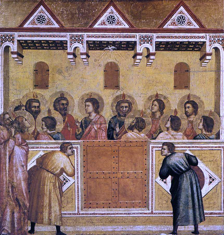  Giotto Di Bondone Pentecost - Hand Painted Oil Painting