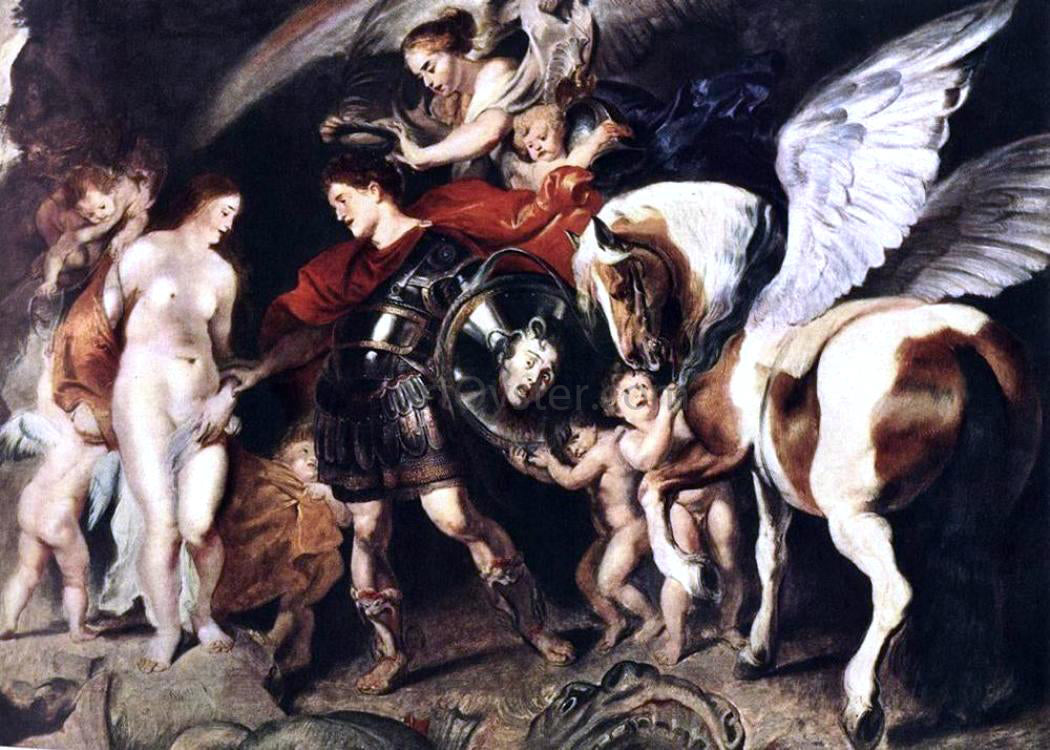  Peter Paul Rubens Perseus and Andromeda - Hand Painted Oil Painting