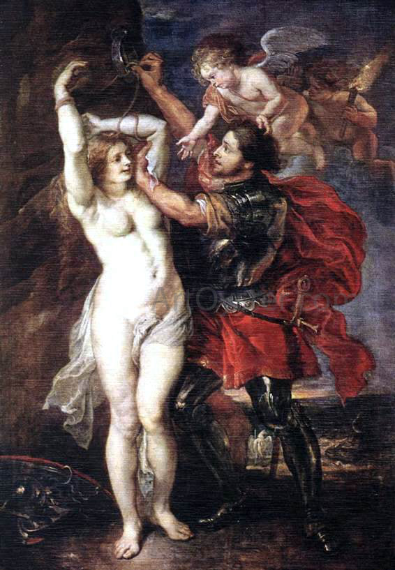  Peter Paul Rubens Perseus Liberating Andromeda - Hand Painted Oil Painting