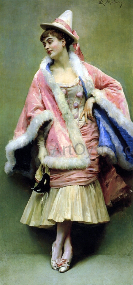  Raimundo de Madrazo Y Garreta Pierette - Hand Painted Oil Painting