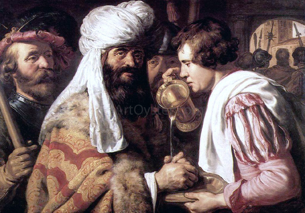  Jan Lievens Pilate Washing his Hands - Hand Painted Oil Painting