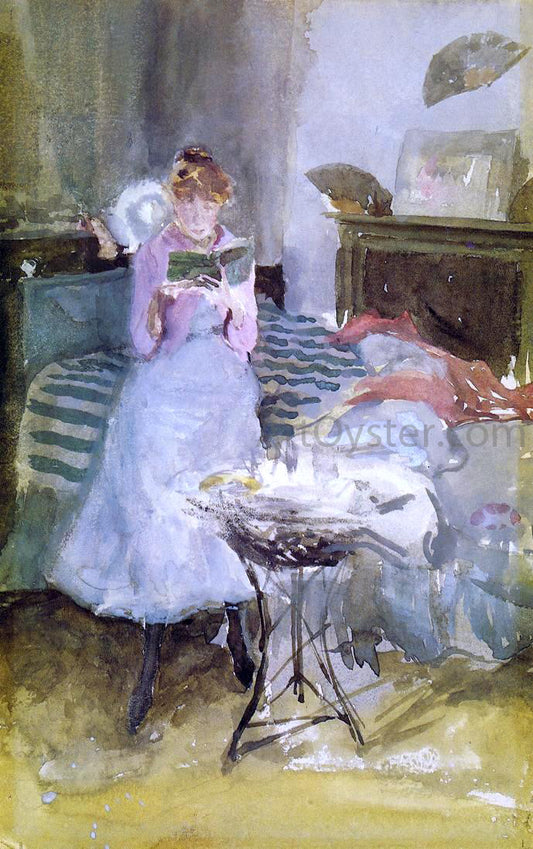  James McNeill Whistler Pink Note: The Novelette - Hand Painted Oil Painting
