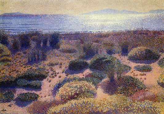  Henri Edmond Cross Plage de la Vignassa - Hand Painted Oil Painting