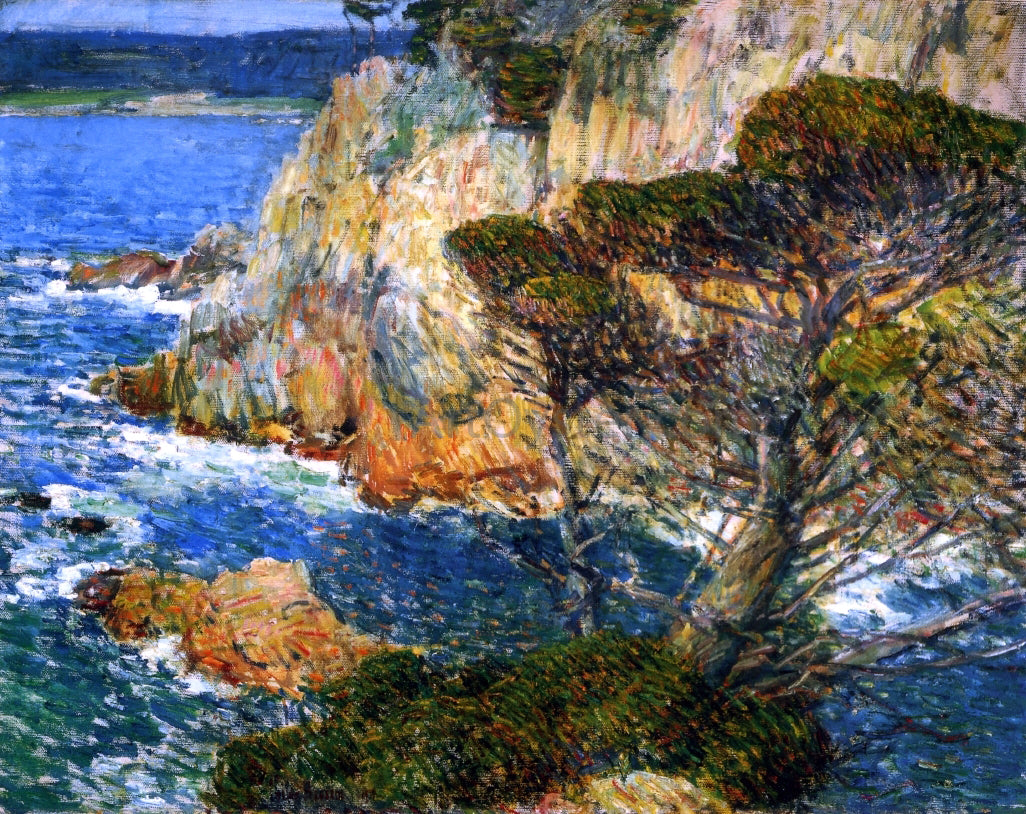  Frederick Childe Hassam Point Lobos, Carmel - Hand Painted Oil Painting