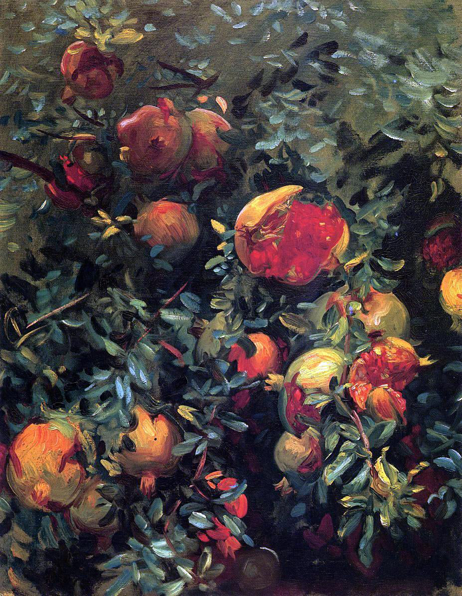  John Singer Sargent Pomegranates - Hand Painted Oil Painting