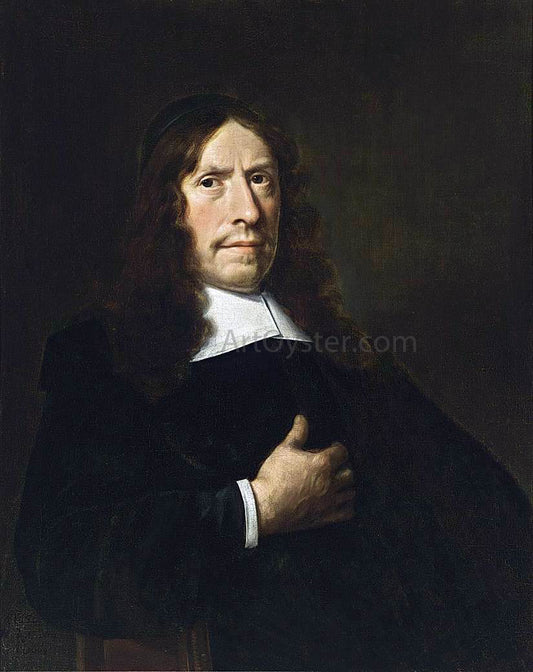  Hendrick Cornelisz Van Vliet Portrait of a Cleric - Hand Painted Oil Painting