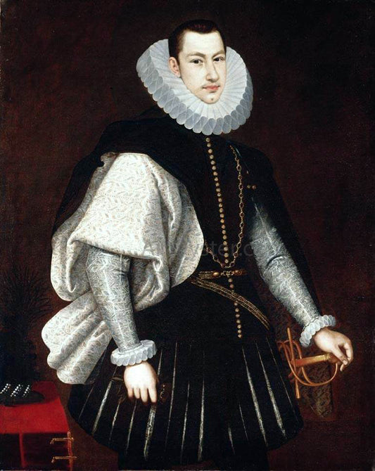  Rodrigo De Villandandro Portrait of a Gentleman - Hand Painted Oil Painting