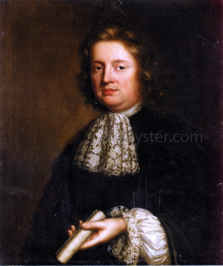  Mary Beale Portrait of a Gentleman - Hand Painted Oil Painting