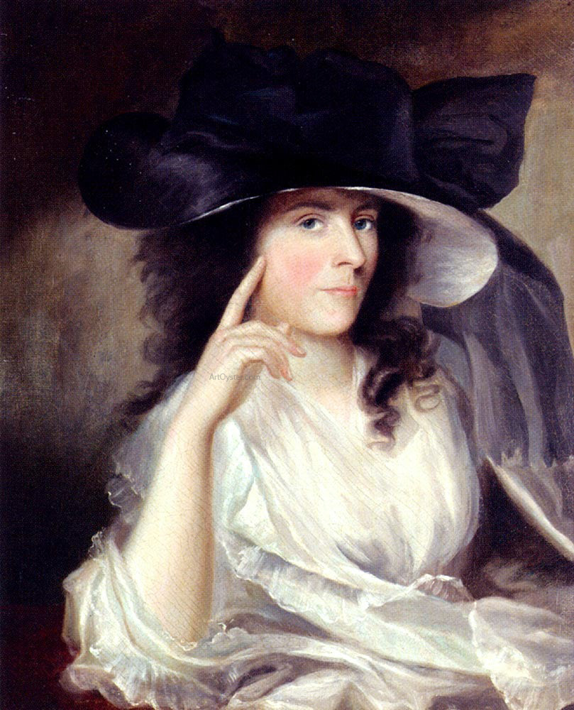  Rev. Matthew William Peters Portrait of a Lady - Hand Painted Oil Painting