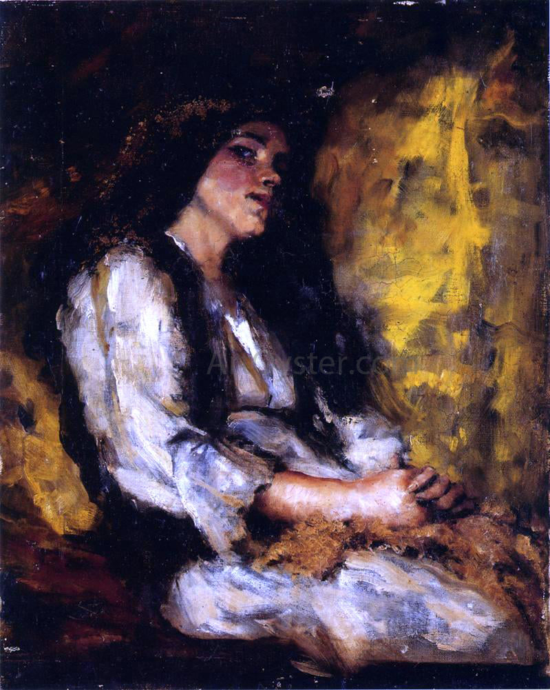  Ralph Wormsley Curtis Portrait of a Lady - Hand Painted Oil Painting