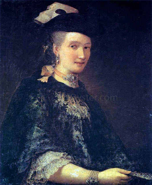  Alessandro Longhi Portrait of a Lady - Hand Painted Oil Painting