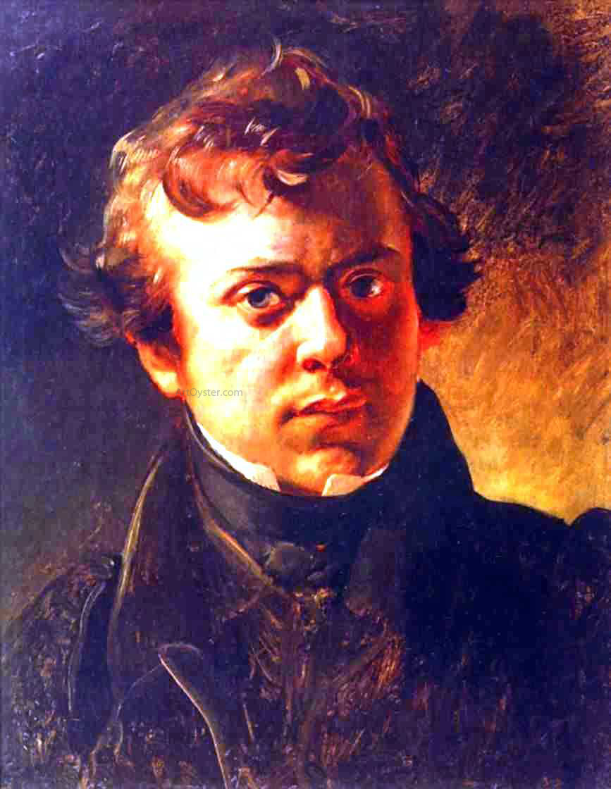  Karl Pavlovich Brulloff Portrait of  A. M. Gornostaev - Hand Painted Oil Painting
