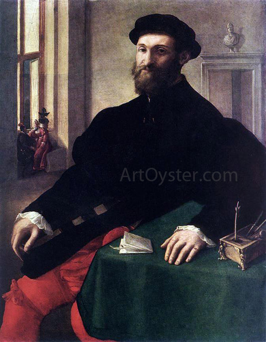  Giulio Campi Portrait of a Man - Hand Painted Oil Painting