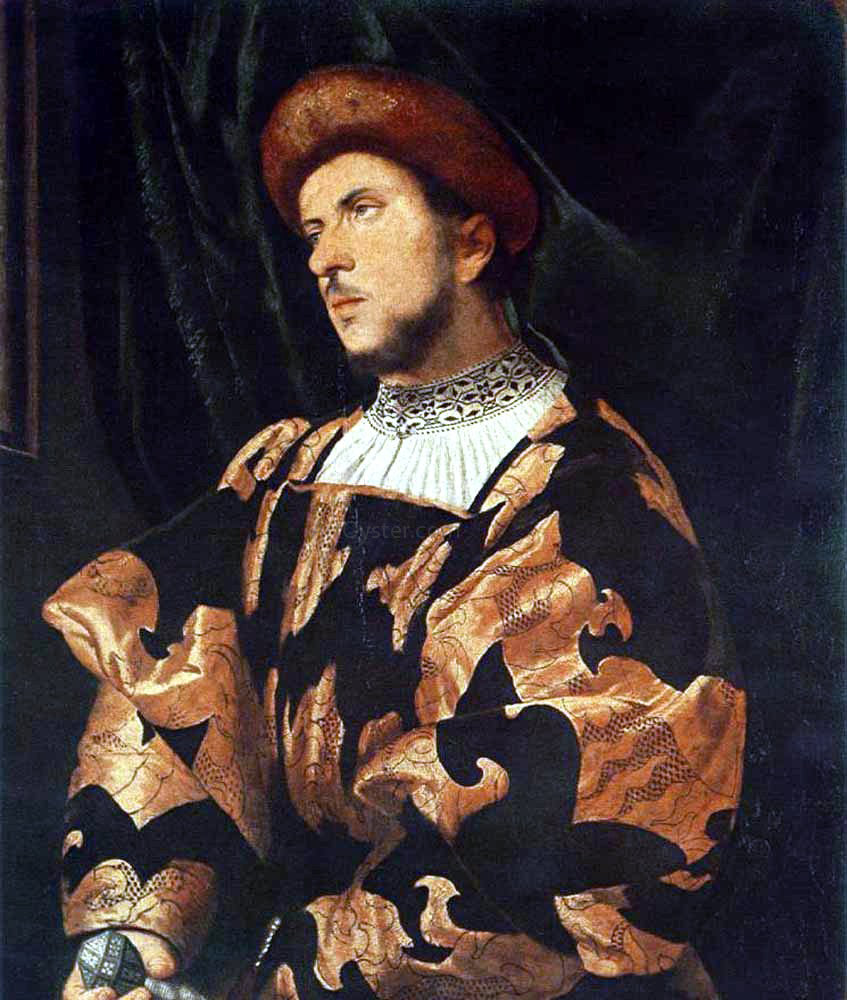  Girolamo Romanino Portrait of a Man - Hand Painted Oil Painting