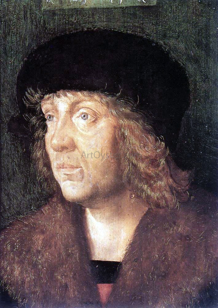  Hans Leonhard Schaufelein Portrait of a Man - Hand Painted Oil Painting