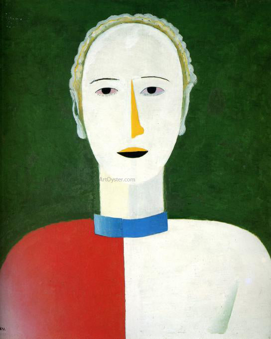  Kazimir Malevich Portrait of a Woman - Hand Painted Oil Painting