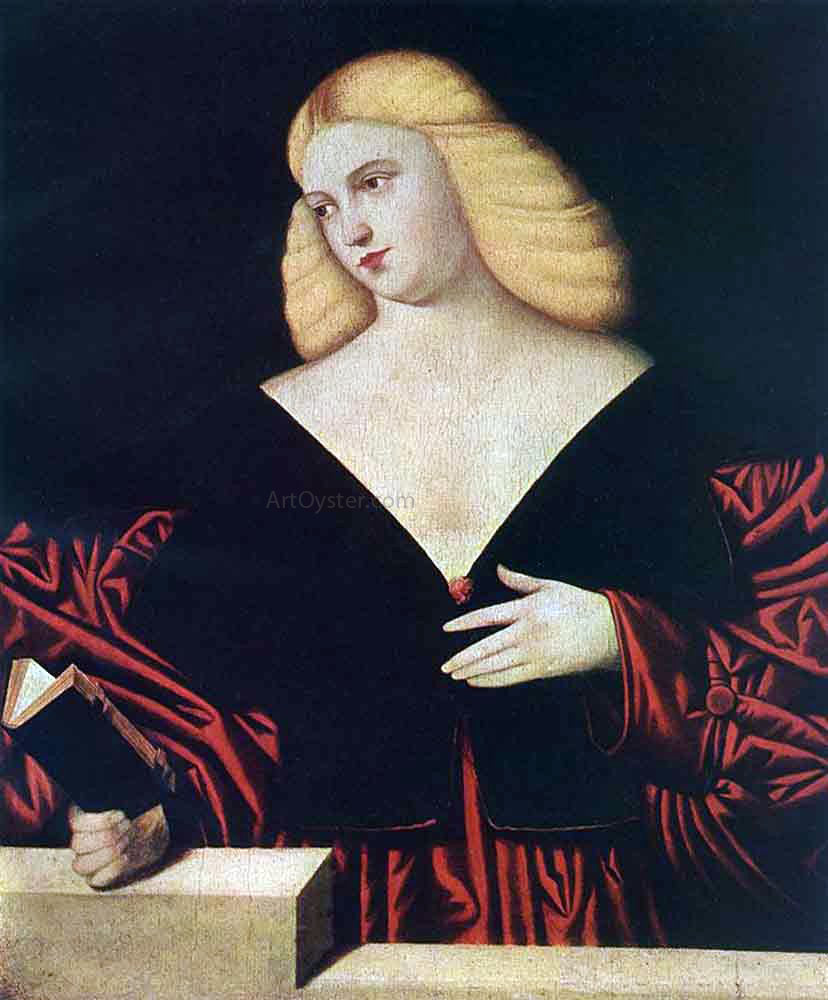  Bernardino Licinio Portrait of a Woman - Hand Painted Oil Painting