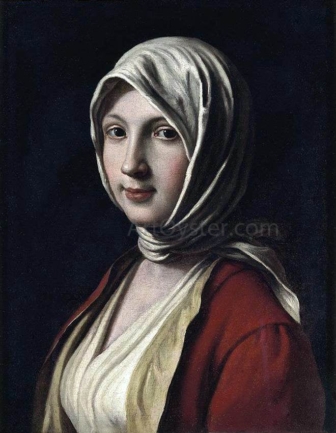  Pietro Antonio Rotari Portrait of a Woman - Hand Painted Oil Painting