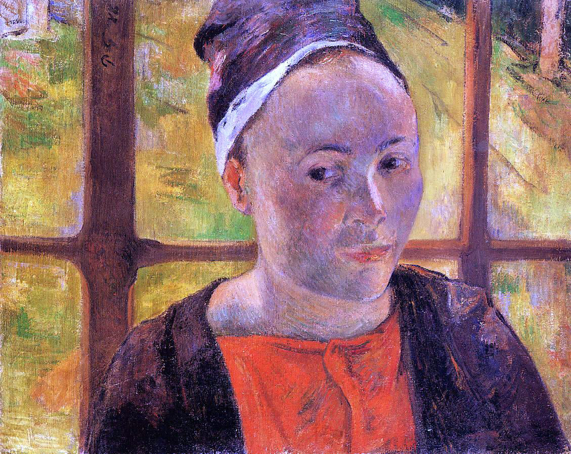  Paul Gauguin Portrait of a Woman (Marie Lagadu?) - Hand Painted Oil Painting