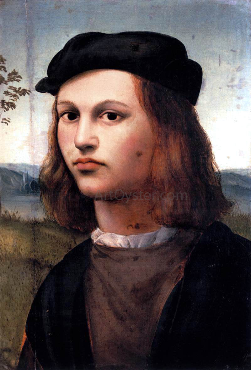  Ridolfo Ghirlandaio Portrait of a Young Man - Hand Painted Oil Painting
