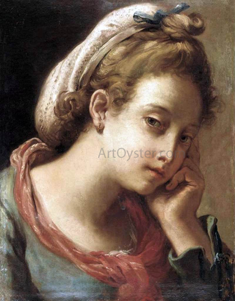  Gaetano Gandolfi Portrait of a Young Woman - Hand Painted Oil Painting