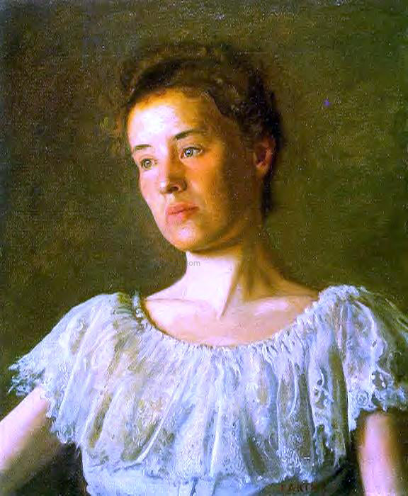  Thomas Eakins Portrait of Alice Kurtz - Hand Painted Oil Painting