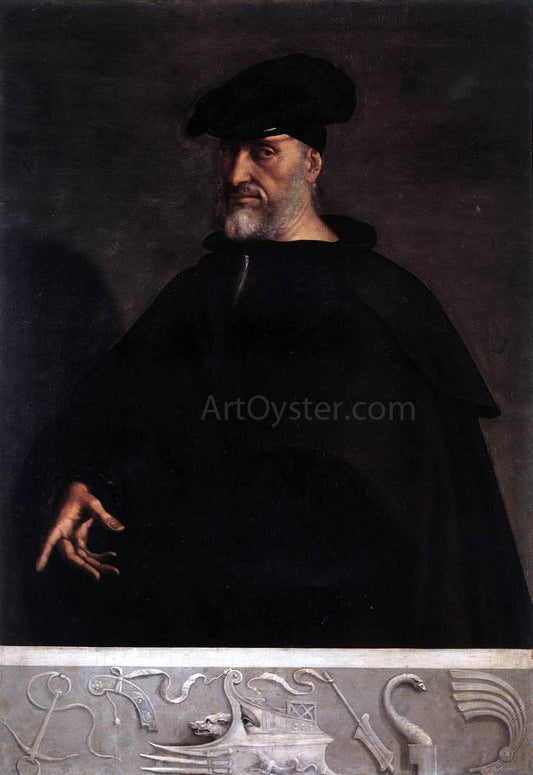  Sebastiano Del Piombo Portrait of Andrea Doria - Hand Painted Oil Painting