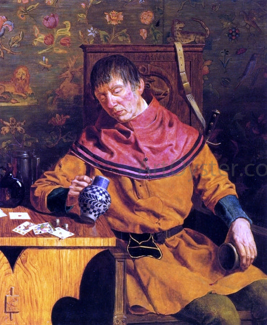  Henry Stacy Marks Portrait of Bardolph - Hand Painted Oil Painting