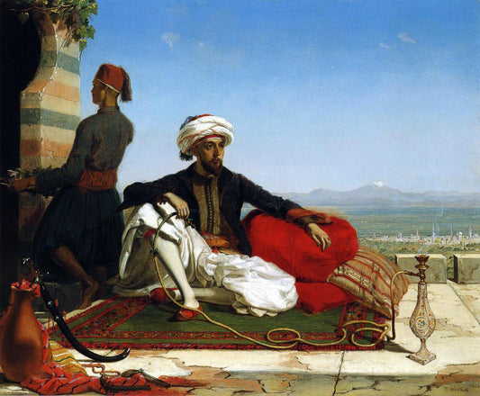  Thomas Hicks Portrait of Bayard Taylor - Hand Painted Oil Painting