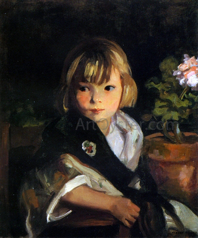  Robert Henri Portrait of Boby - Hand Painted Oil Painting