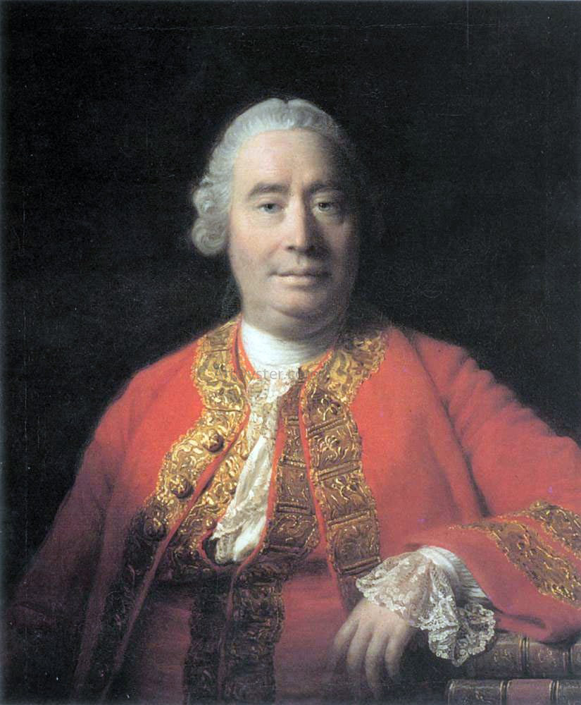  Allan Ramsay Portrait of David Hume - Hand Painted Oil Painting