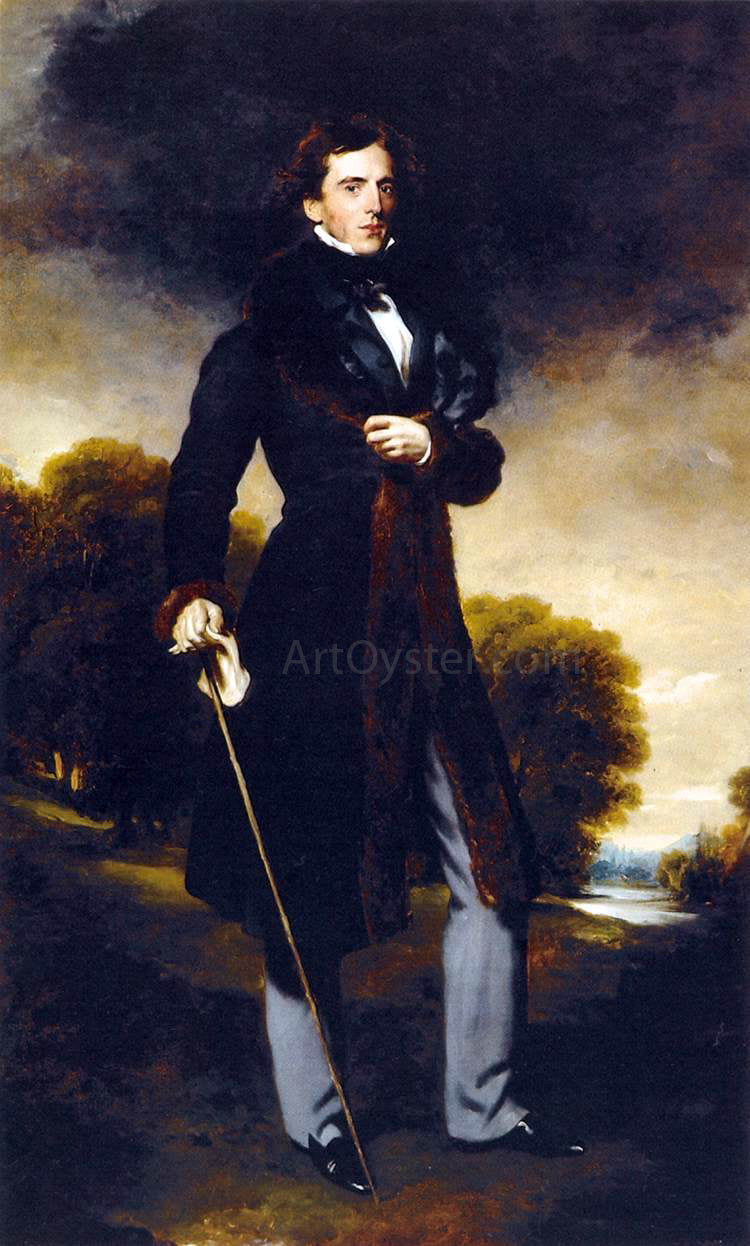  Sir Thomas Lawrence Portrait of David Lyon - Hand Painted Oil Painting