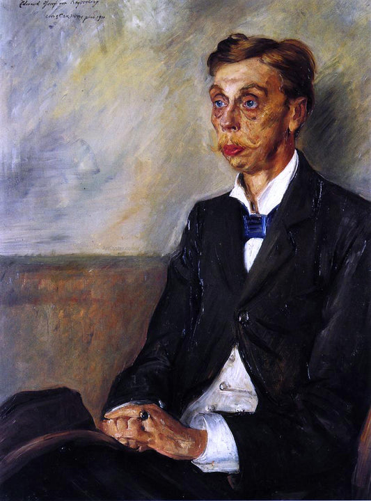  Lovis Corinth Portrait of Eduard, Count Keyserling - Hand Painted Oil Painting