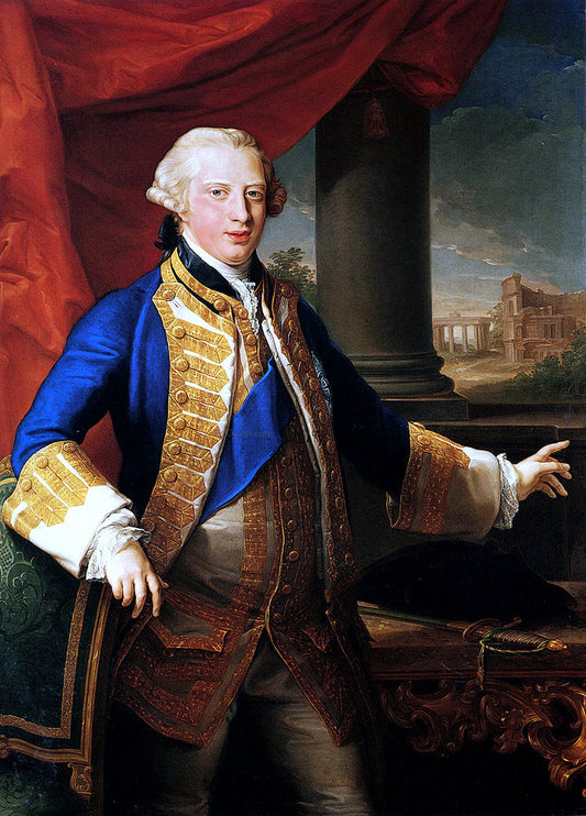  Pompeo Girolamo Batoni Portrait of Edward Augustus, Duke Of York (1739-1767) - Hand Painted Oil Painting