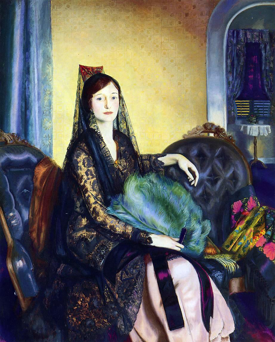  George Wesley Bellows Portrait of Elizabeth Alexander - Hand Painted Oil Painting