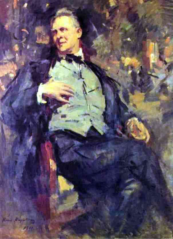  Constantin Alexeevich Korovin Portrait of Fedor Chaliapin - Hand Painted Oil Painting