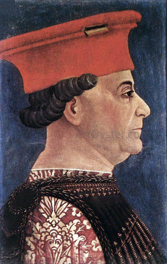  Bonifazio Bembo Portrait of Francesco Sforza - Hand Painted Oil Painting