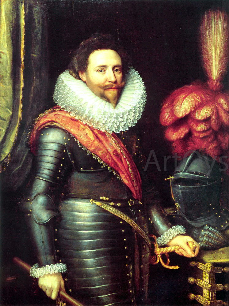  Michiel Jansz. Van Miereveld Portrait of Frederick Hendrick, Prince of Orange-Nassau - Hand Painted Oil Painting