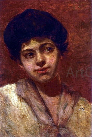  Julian Onderdonk Portrait of Gertrude - Hand Painted Oil Painting