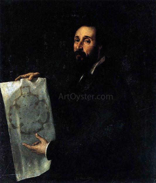  Titian Portrait of Giulio Romano - Hand Painted Oil Painting
