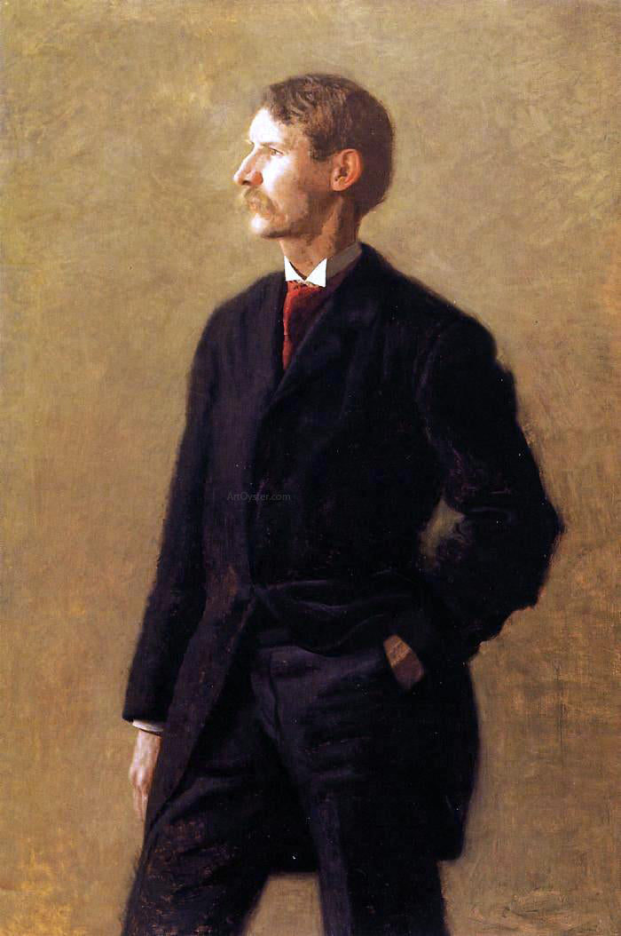  Thomas Eakins Portrait of Harrison S. Morris - Hand Painted Oil Painting