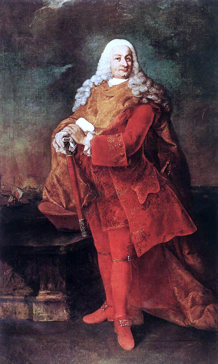  Alessandro Longhi Portrait of Jacopo Gradenigo - Hand Painted Oil Painting