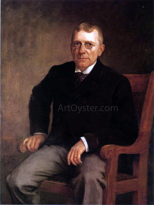  Theodore Clement Steele Portrait of James Whitcomb Riley - Hand Painted Oil Painting