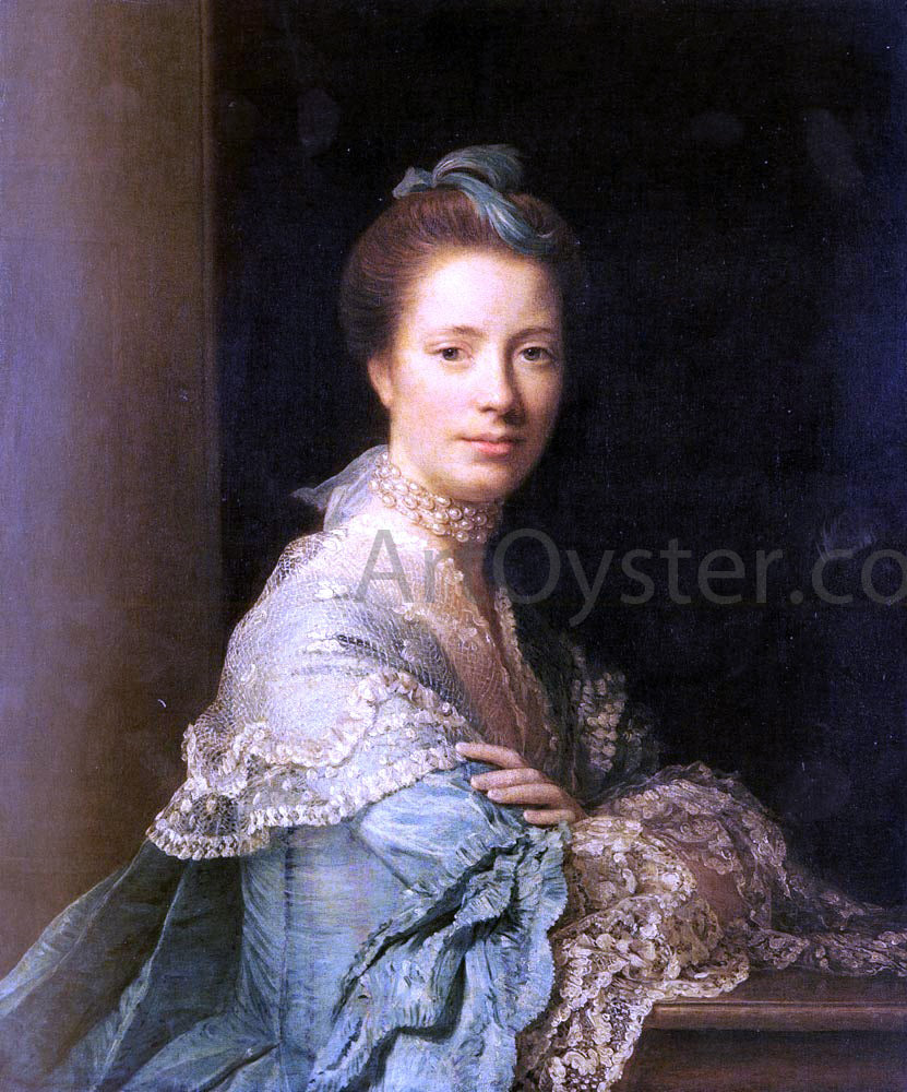  Allan Ramsay Portrait of Jean Abercromby, Mrs Morison - Hand Painted Oil Painting