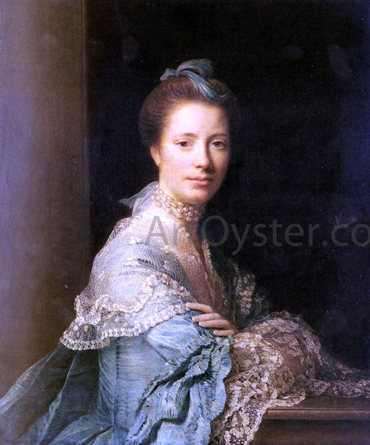  Allan Ramsay Portrait of Jean Abercromby, Mrs Morison - Hand Painted Oil Painting