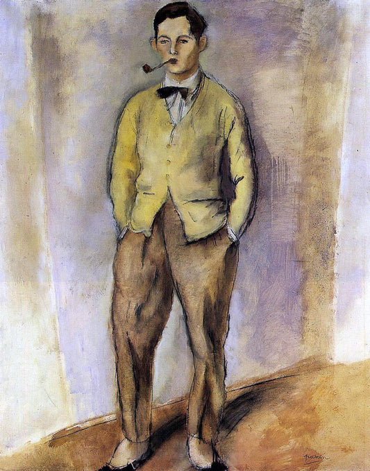  Jules Pascin Portrait of Jean Oberle - Hand Painted Oil Painting