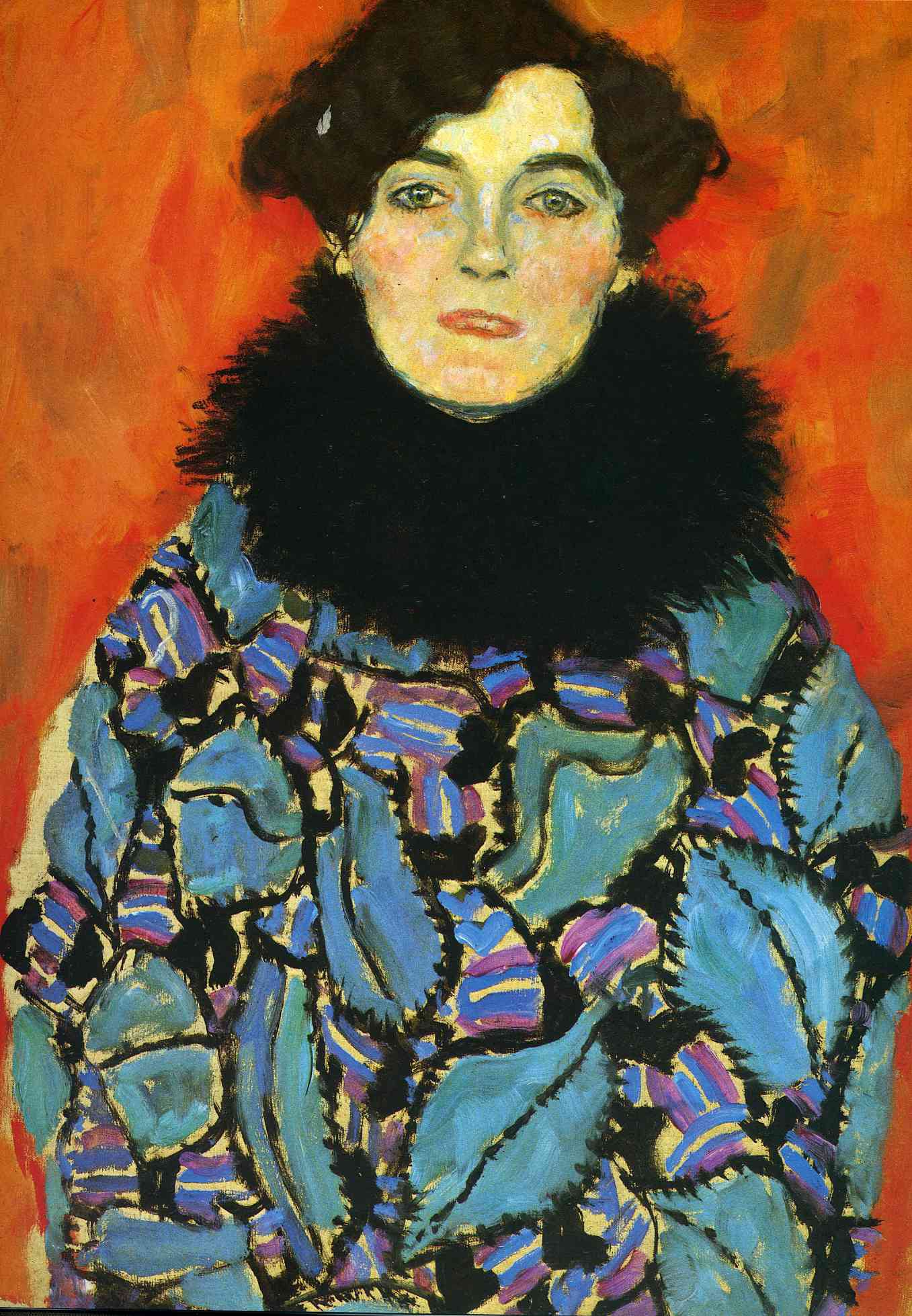  Gustav Klimt Portrait of Johanna Staude - Hand Painted Oil Painting