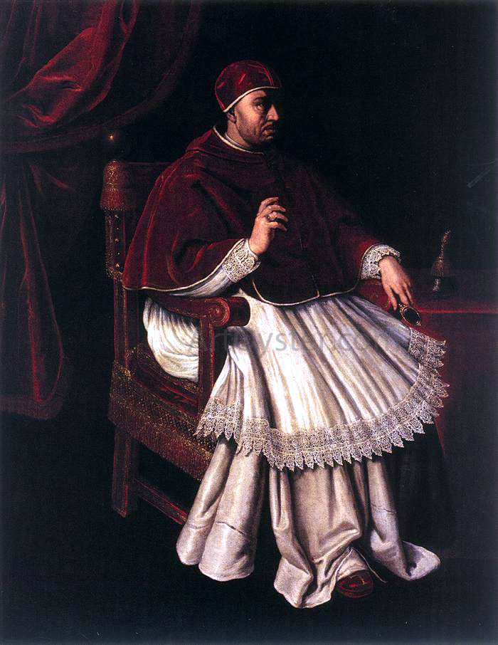  Valore Casini Portrait of Leo X - Hand Painted Oil Painting